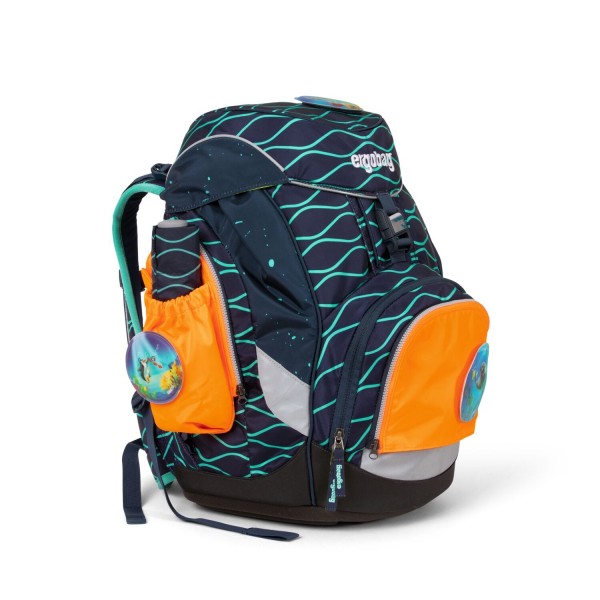 Ergobag Seitentaschen Pack Zip-Set orange für Pack, Cubo und Cubo light